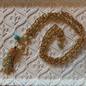 Lilly Pulitzer jellyfish necklace